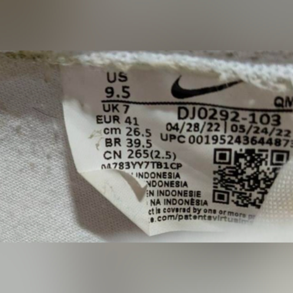 Nike Wmns Blazer Low Platform 'White Pink Glaze’ Sneakers Size 9.5 MSRP $120 - Picture 11 of 11